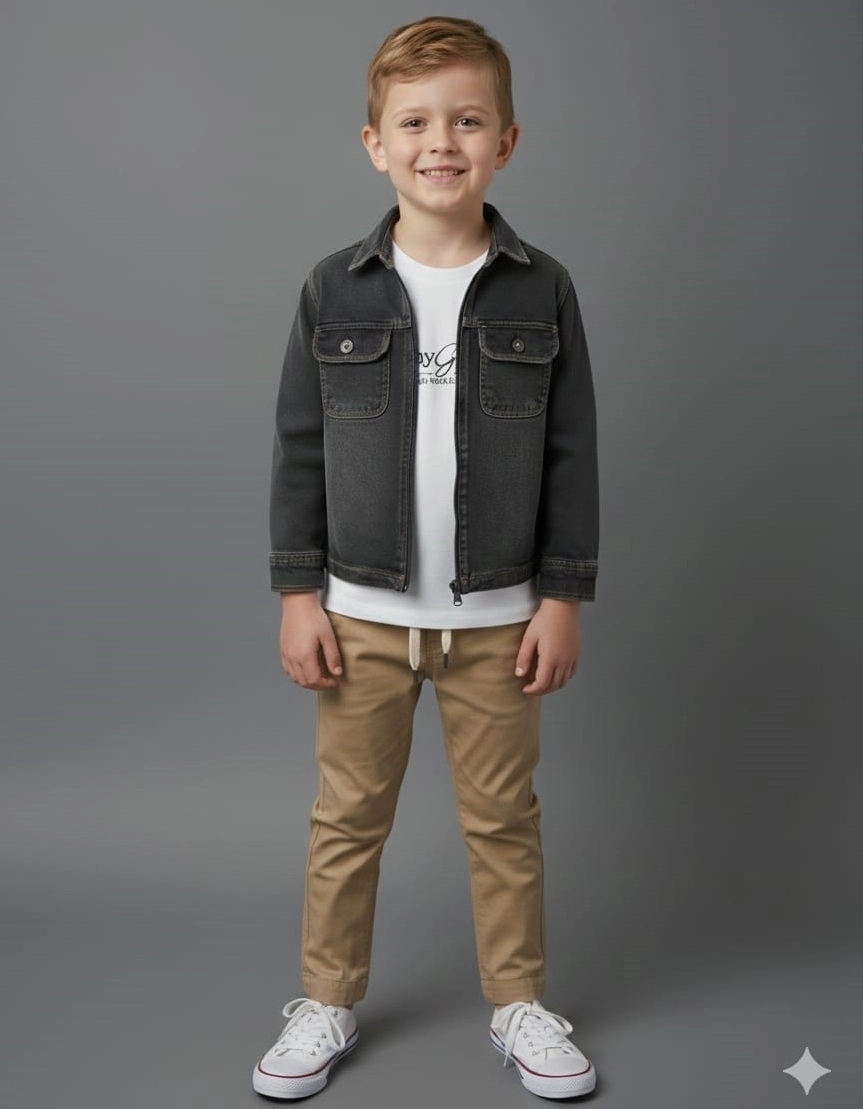 RİMİNİ Kids 6111 Stay Erkek Çocuk Ceketli 3lü Takım