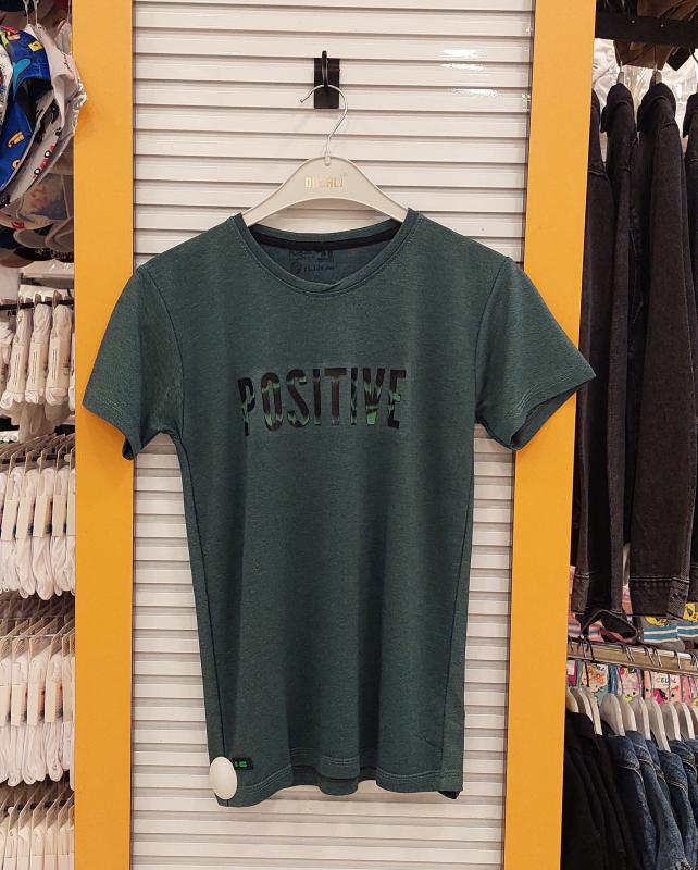ARCA Kids 3005 Erkek Positive Enj Baskılı Penye Tişört