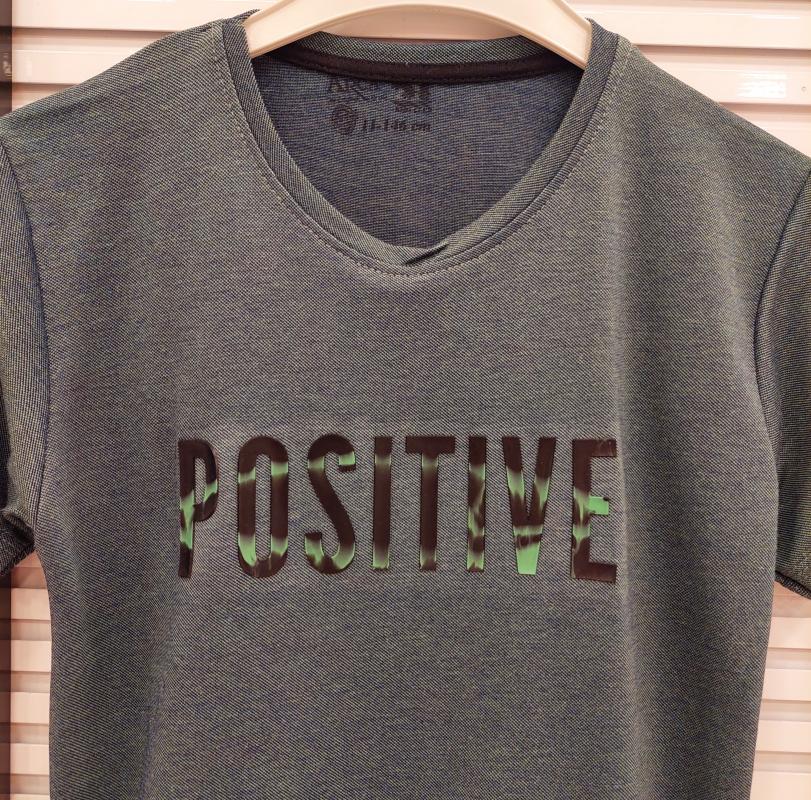 ARCA Kids 3005 Erkek Positive Enj Baskılı Penye Tişört