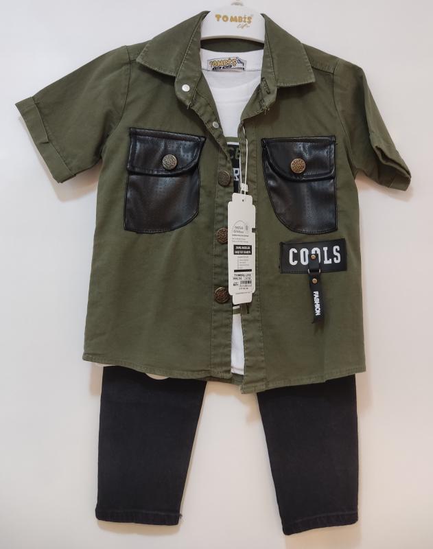 TOMBİŞ Kids 5505-6505 Erkek 3lü Takım